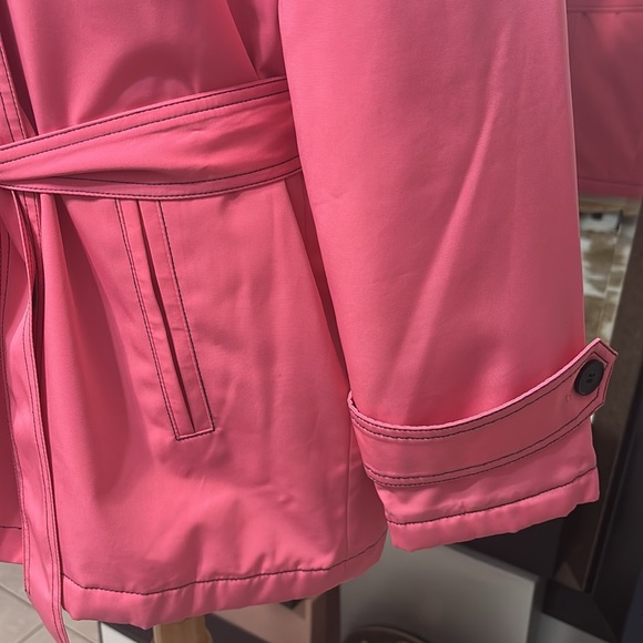 Esprit “Barbie”Pink Trench Coat, Double Breasted Size - Picture 4 of 11